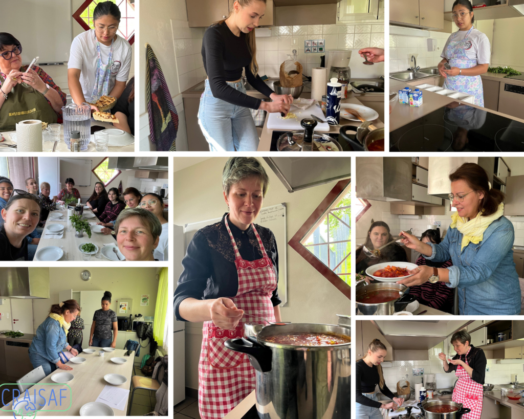 Les ateliers cuisine du CRAISAF